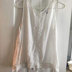 White tank top